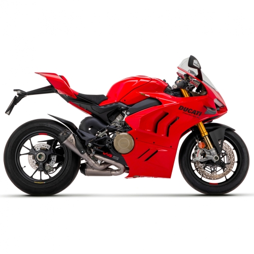 ARROW - CẶP PÔ WORKS TITAN SLIP-ON 3/4 DUCATI PANIGALE V4 / STREETFIGHTER V4 (2019+)