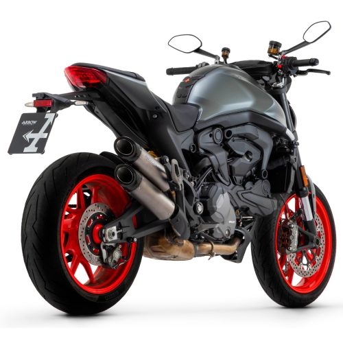 ARROW - LON PÔ ROUND SIL 2 NÒNG TITAN SLIP-ON DUCATI MONSTER 937 (2021+)