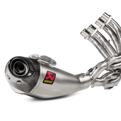 AKRAPOVIC - BỘ PÔ ĐÚT GẦM CARBON FULL SYSTEM HONDA CB650R / CBR650R (2019+)