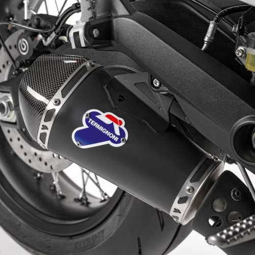 TERMIGNONI - LON PÔ RELEVANCE CONICO TITAN ĐEN SLIP-ON 3/4 DUCATI MONSTER 797 / SCRAMBLER 800 (2015 - 2022)