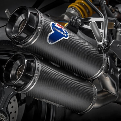 TERMIGNONI - BỘ PÔ CARBON FULL SYSTEM DUCATI MONSTER 821 / 1200 (2018 - 2019)