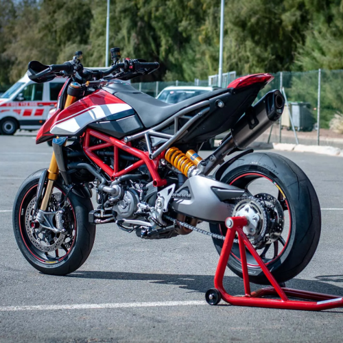 TERMIGNONI - BỘ PÔ TITAN VẮT HÔNG FULL SYSTEM DUCATI HYPERMOTARD 950 (2019+)