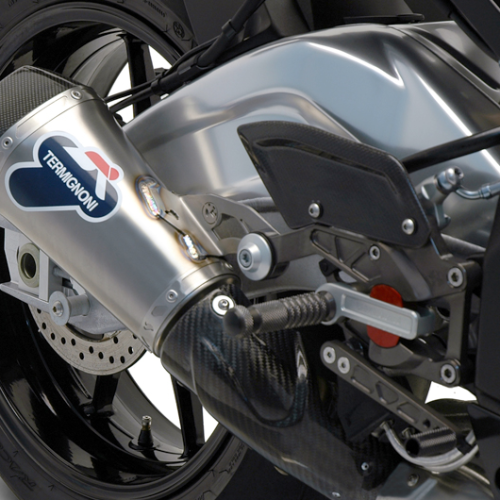 TERMIGNONI - LON PÔ RELEVANCE CONICO INOX SLIP-ON BMW S1000R (2014 - 2017)