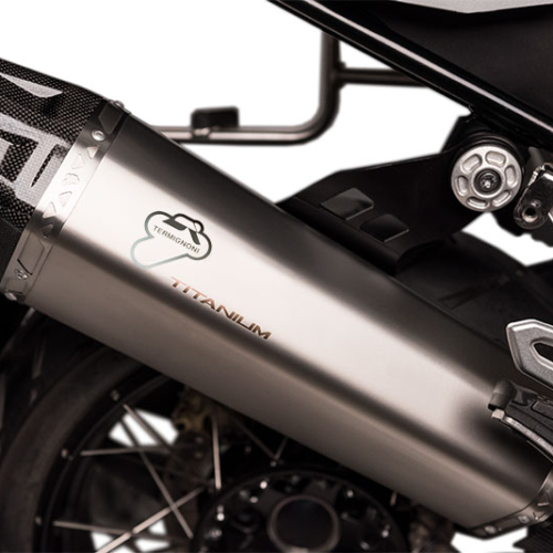 TERMIGNONI - LON PÔ SCREAM ADV TITAN SLIP-ON BMW R12000GS / GSA, R1250GS / GSA (2014+)