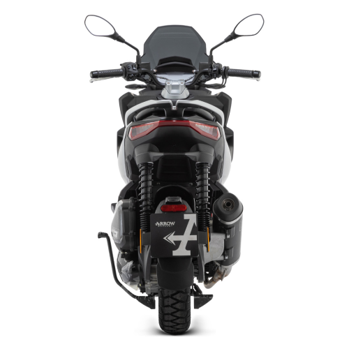 ARROW - BỘ PÔ URBAN "DARK" INOX FULL SYSTEM APRILIA SR 200 GT