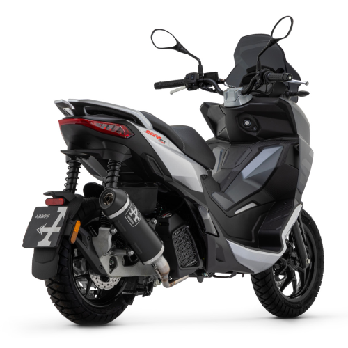 ARROW - BỘ PÔ URBAN "DARK" INOX FULL SYSTEM APRILIA SR 200 GT