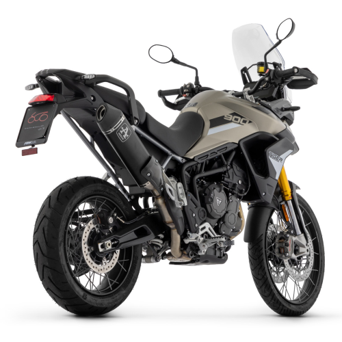 ARROW - LON PÔ VELOCE "DARK" INOX SLIP-ON TRIUMPH TIGER 900 (2020+)