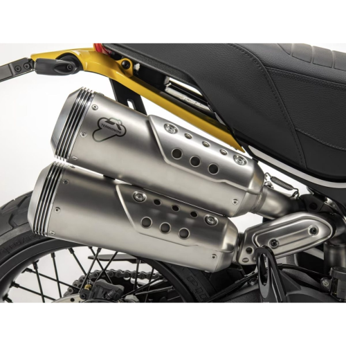 TERMIGNONI - CẶP LON PÔ TITAN SLIP-ON DUCATI SCRAMBLER 1100 (2018+)