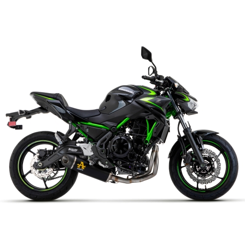 ARROW - BỘ PÔ INDY RACE "DARK" INOX FULL SYSTEM KAWASAKI Z650 / NINJA 650 (2021+)