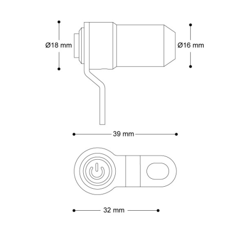 BARRACUDA - CÔNG TẮC ĐÈN  ON / OFF UNIVERSAL