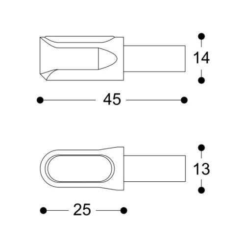 BARRACUDA - CẶP ĐÈN SIGNAL MI-LED UNIVERSAL