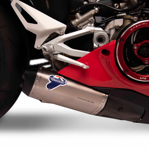 TERMIGNONI - CẶP LON PÔ TITAN SLIP-ON 3/4 DUCATI PANIGALE V4 (2018+)