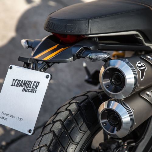 TERMIGNONI - CẶP LON PÔ TITAN SLIP-ON DUCATI SCRAMBLER 1100 (2018+)