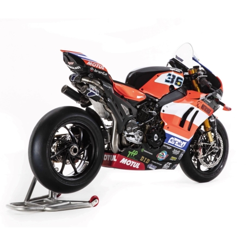 TERMIGNONI - BỘ PÔ TNT WSBK TITAN ĐEN FULL SYSTEM DUCATI PANIGALE V4 (2018+)