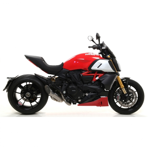 ARROW - LON PÔ PRO-RACE TITAN SLIP-ON 3/4 DUCATI DIAVEL 1260 (2019+)