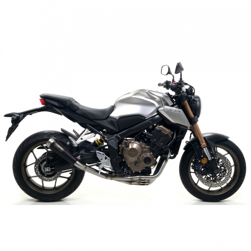 ARROW - BỘ PÔ PRO-RACE "DARK" INOX FULL SYSTEM HONDA CB650R / CBR650R (2019+)