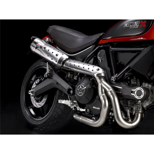 TERMIGNONI - BỘ PÔ INOX VẮT HÔNG FULL SYSTEM DUCATI SCRAMBLER 800 (2015 - 2022)