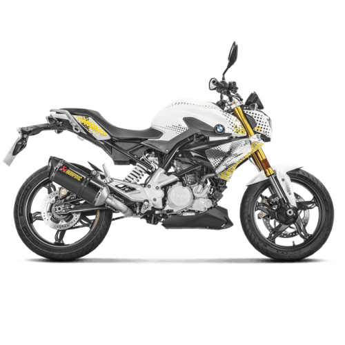 AKRAPOVIC - BỘ PÔ CARBON FULL SYSTEM BMW G310R / G310GS (2019+)