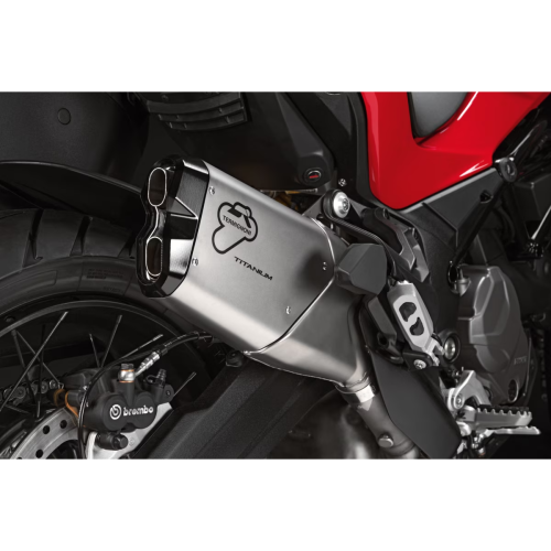 TERMIGNONI - LON PÔ TITAN SLIP-ON DUCATI MULTISTRADA 1200 ENDURO / 1260 ENDURO / 950 / V2 (2015+)