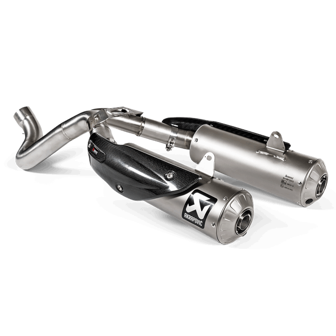 AKRAPOVIC - CO NỐI SLIP-ON 3/4 DUCATI SCRAMBLER 1100 (2018 - 2020)