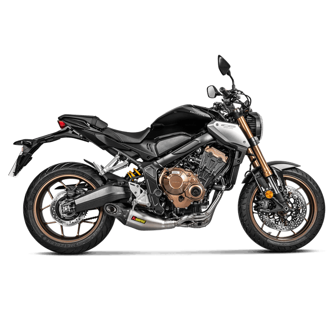 AKRAPOVIC - BỘ PÔ ĐÚT GẦM CARBON FULL SYSTEM HONDA CB650R / CBR650R (2019+)