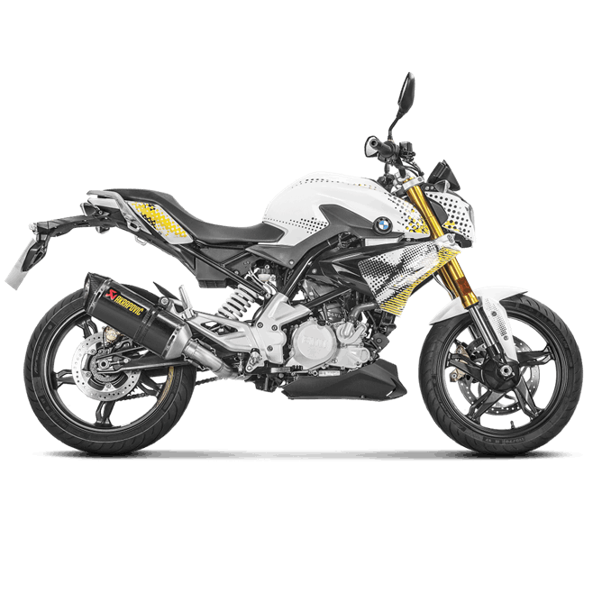 AKRAPOVIC - BỘ PÔ CARBON FULL SYSTEM BMW G310R / G310GS (2019+)