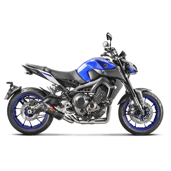 AKRAPOVIC - BỘ PÔ RACING LINE CARBON FULL SYSTEM YAMAHA MT-09 / XSR900 (2014 - 2020)