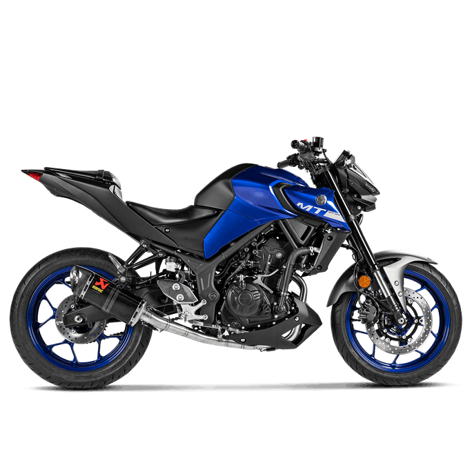 AKRAPOVIC - BỘ PÔ RACING LINE CARBON FULL SYSTEM YAMAHA MT-03 (2020+)