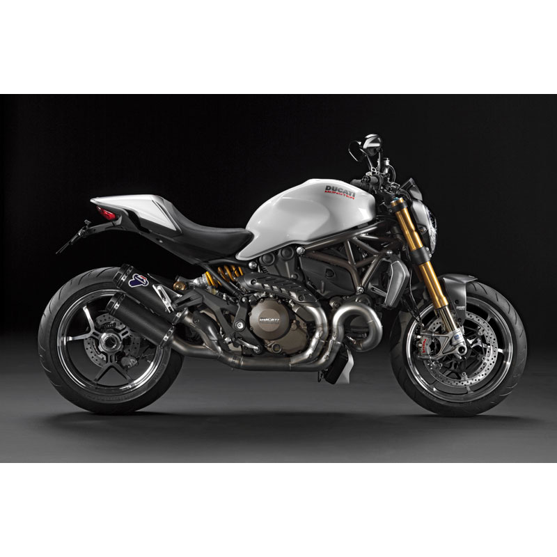 TERMIGNONI - BỘ PÔ CARBON FULL SYSTEM DUCATI MONSTER 821 / 1200 (2015 - 2017)