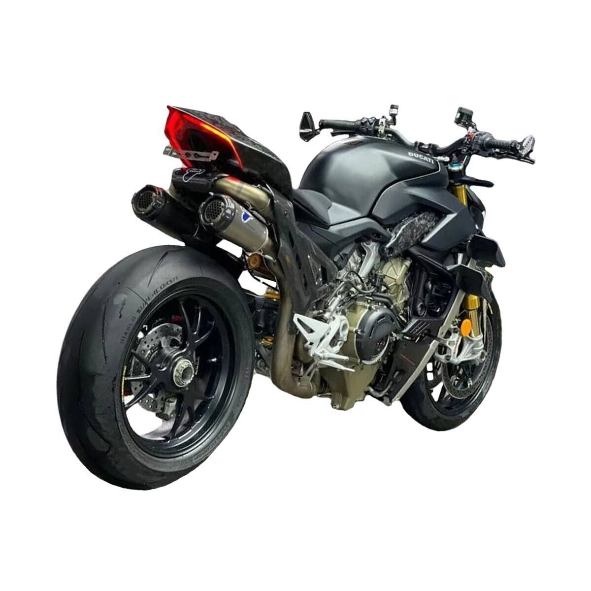 TERMIGNONI - BỘ PÔ RHT WSBK TITAN FULL SYSTEM DUCATI STREETFIGHTER V4 (2020+)